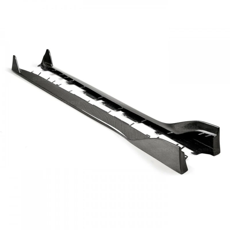 Seibon 2020 Toyota GR Supra MB-Style Carbon Fiber Side Skirt - Image 4
